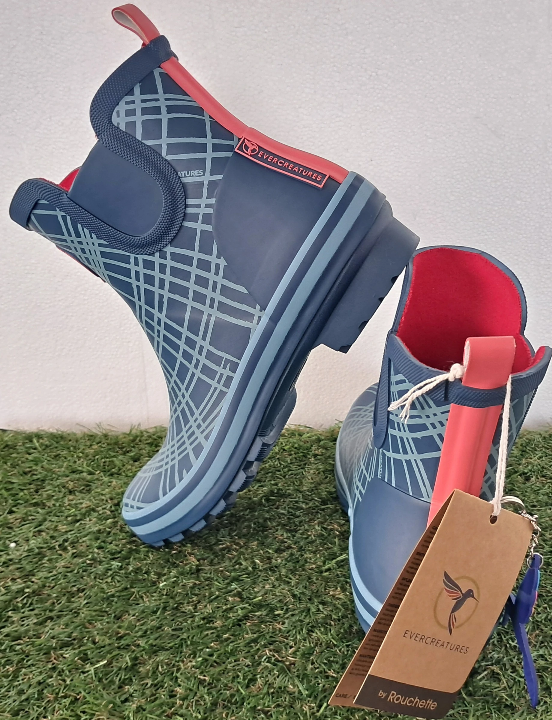 Evercreatures - Prachtige Nieuwe Regenlaarzen Kilt Meadow Blauw - maat 41 – photo 10
